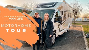 Van Life Motorhome Tour - Fiat Swift Escape 694 - Our New Home!