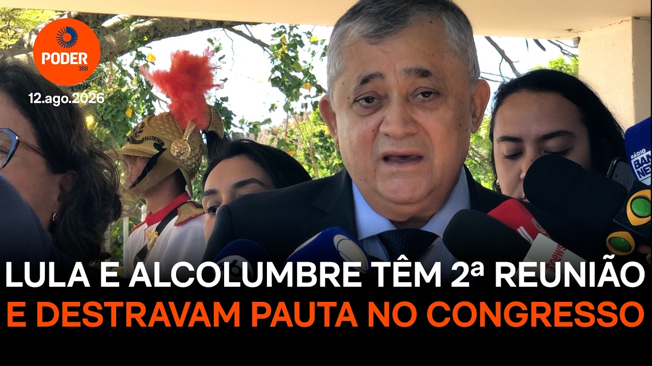 Lula e Alcolumbre têm 1º encontro público após reaproximação