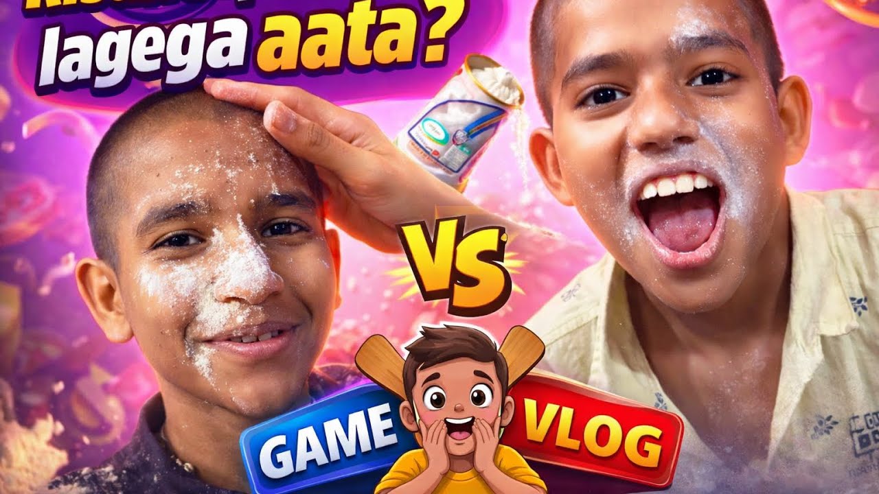 Kisake Face Par Lagega Aata? 😂 | Funny Gaming Vlog Challenge