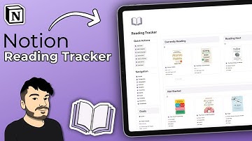 Track your Books, Reading Stats, Goals & More in Notion | Reading Tracker Walkthrough