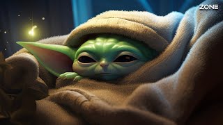 Sleepy Vibes with Baby Yoda | 1 Hour of Soothing Ambient Music to Sleep Faster | Insomnia Relief screenshot 5