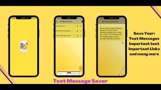 Text Message Saver || SMS Saver || My Links Saver || Important Links Saver screenshot 2
