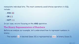 Understanding Bitwise Operations in SQL: A Clear Guide Wealth