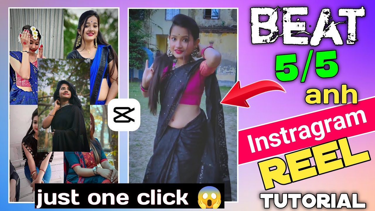 best 5/5 anh capcut template || Beat 5/5 Anh Reel Video Editing ...