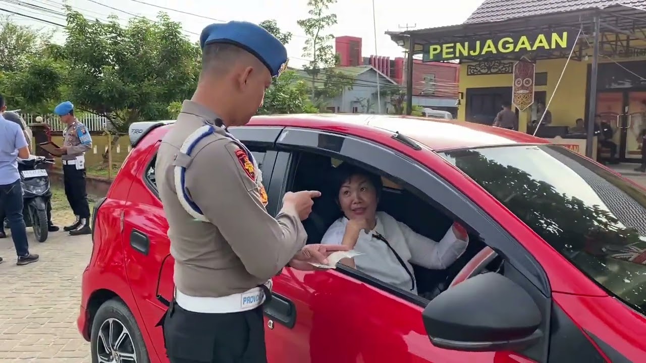 Sipropam Polres Singkawang Bersama Satlantas Polres Singkawang Gelär Kegiatan Gaktiblin