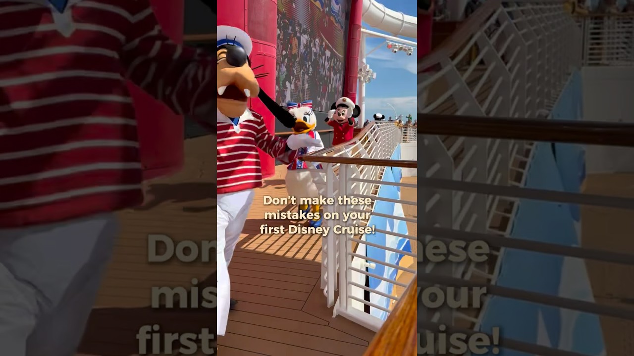 Don’t make these mistakes on your first Disney Cruise! #disneycruiseline #dcl #disneycruise