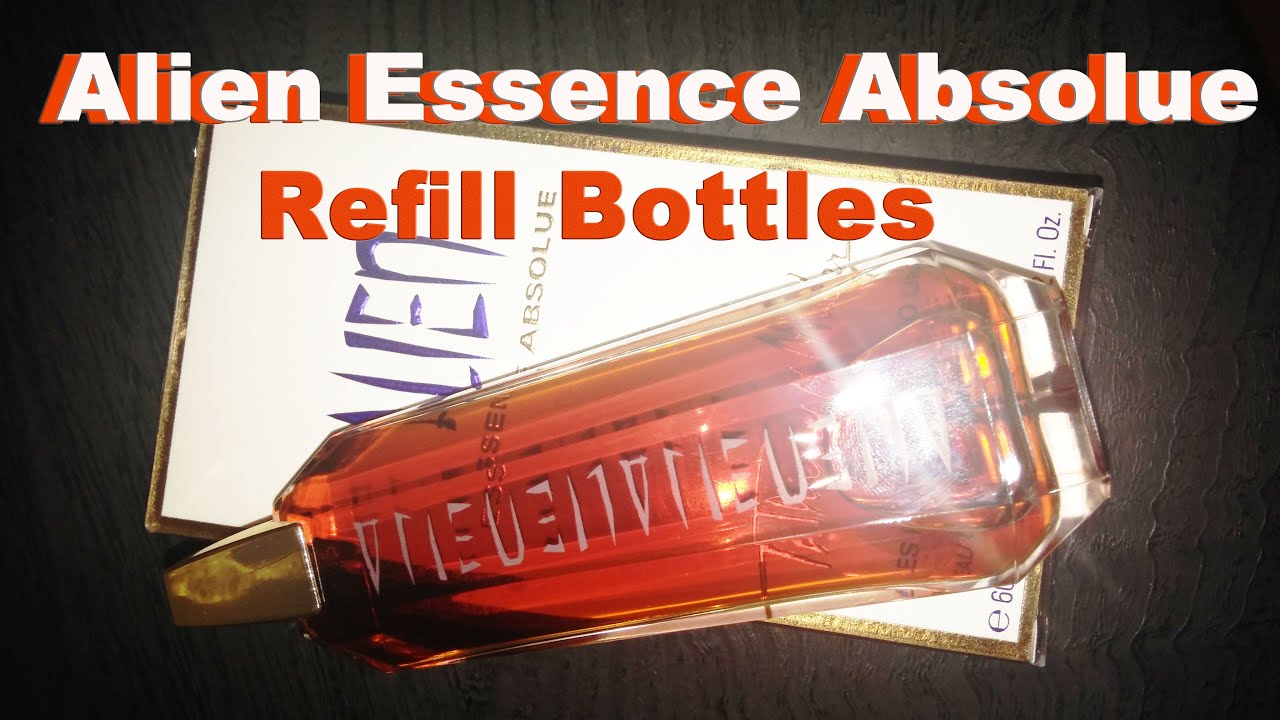 alien essence absolue refill bottle