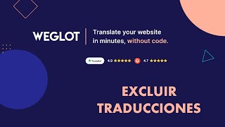 9. Curso de Weglot: Excluir traducciones