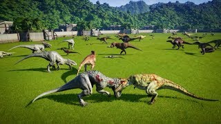 180 CARNIVORES BATTLE ROYALE - Jurassic World Evolution