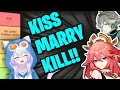 Kiss Marry Kill Genshin Edition