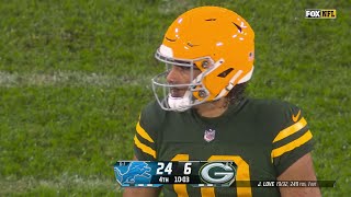 Lions stuff Josh Jacobs on fourth down in red zone, forcing turnover on downs
