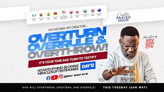 DAY 12 OF MIND-BLOWING MIRACLES | PROPHETIC PRAYERS FOR A 11TH HOUR MIRACLE | PPH - RSO [DAY 1112]