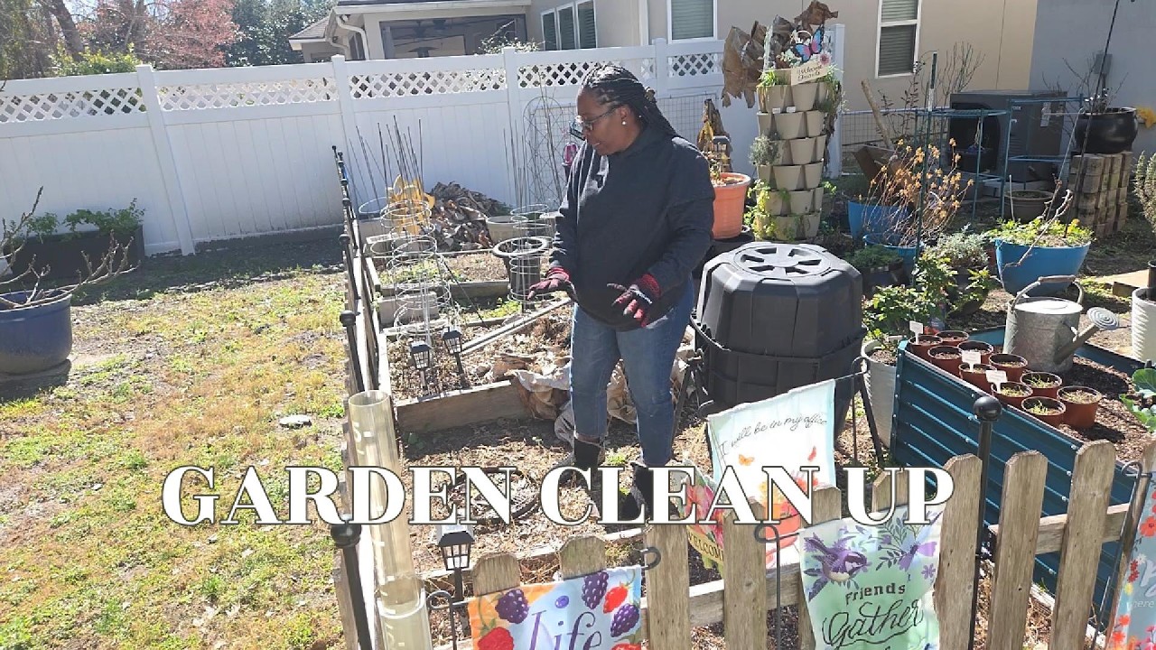 Garden CLEAN UP!