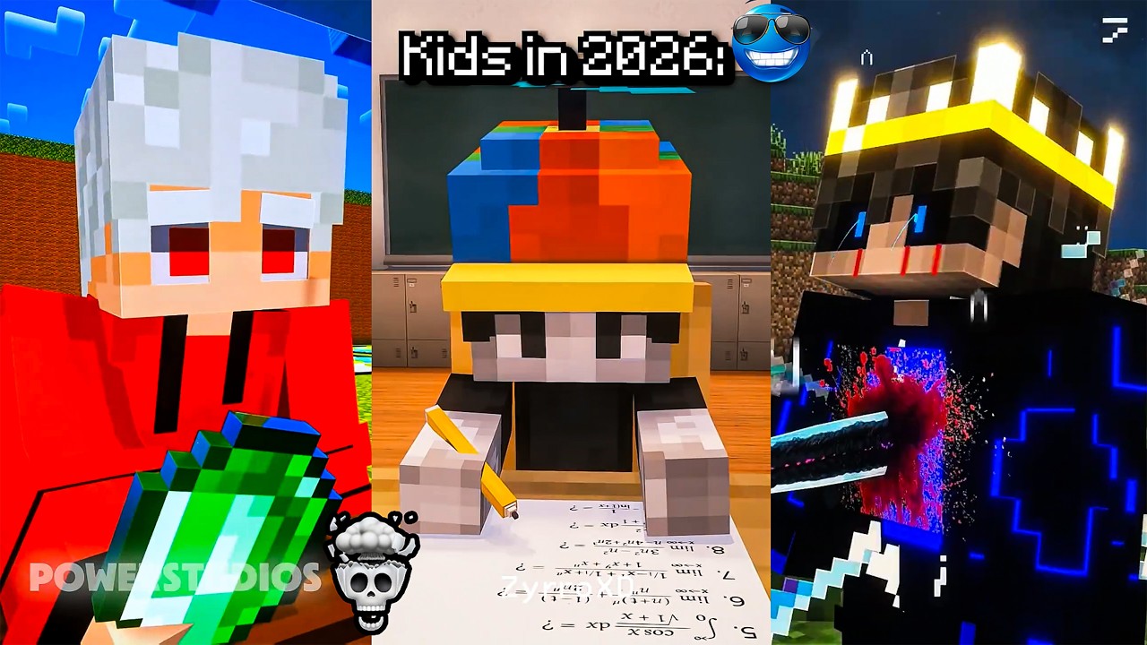 The Coldest Minecraft Meme Compilation On The Internet 🥶|