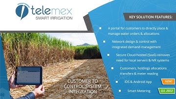 Telemex Smart Irrigation  - Overview