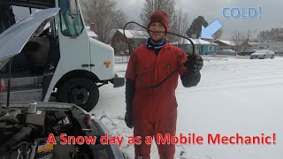 A day in the life of a mobile mechanic. **SNOW Day** roadside rescue