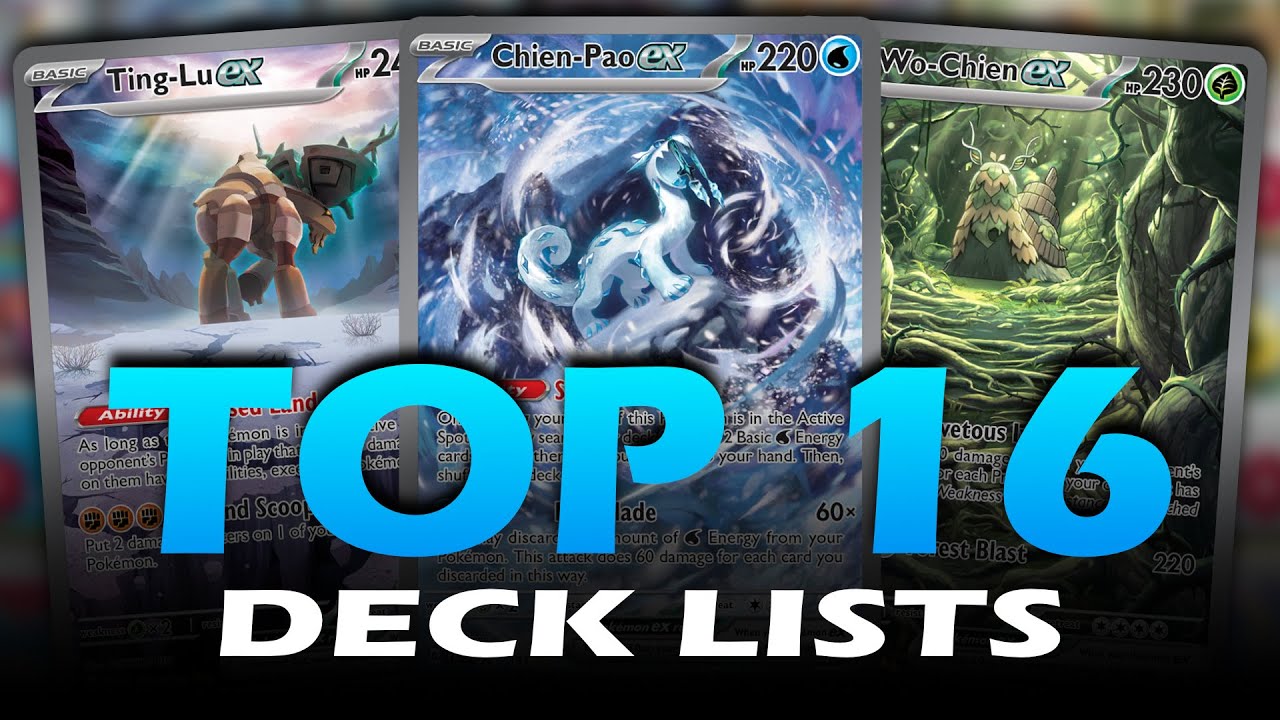 Paldea Evolved Tournament Deck Lists (Pokemon TCG 2023)