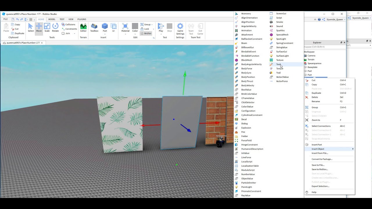 How To Make Textures Easily In Roblox In Studio V Decals Youtube - roblox get orientation out of 360