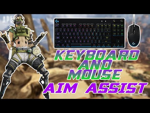 How To Get Aim Assist On Mouse And Keyboard Apex Legends Youtube