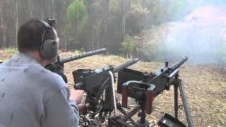 2012Southern Ohio Machinegun Shoot MADuceRules shooting the 1919a4