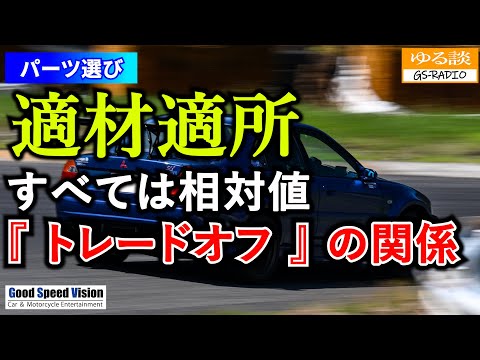【適材適所】その社外パーツは ” 何がターゲットなのか？ ”ネットのダメだしは、そもそも目的がズレてることが多い【ゆる談／GS-RADIO】