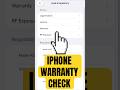 iPhone Secret Code to Check Warranty