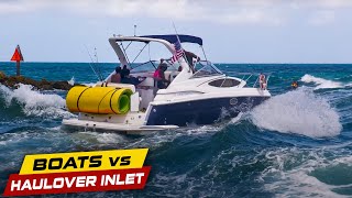 CAUGHT IN A NASTY FLORIDA INLET ! | Boats vs Haulover Inlet