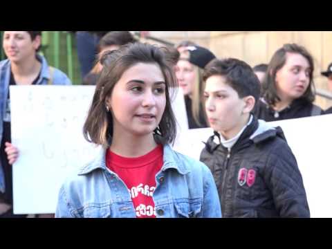 ქუთაისის მერიის წინ აქცია გაიმართა ლოზუნგით „ქუთაისს ესაჭიროება სკეიტ-პარკი“