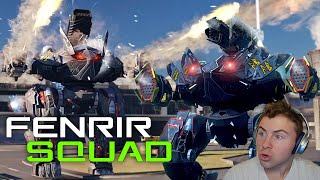 6 Fenrir Squad ATTACKS... Full Fenrir Tank Squad Battles Champion League | War Robots