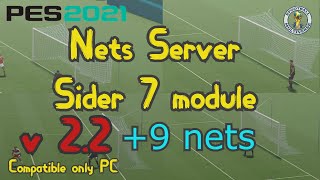 Nets Server v2.2 · Sider module PES 2021 (and 2020) for PC