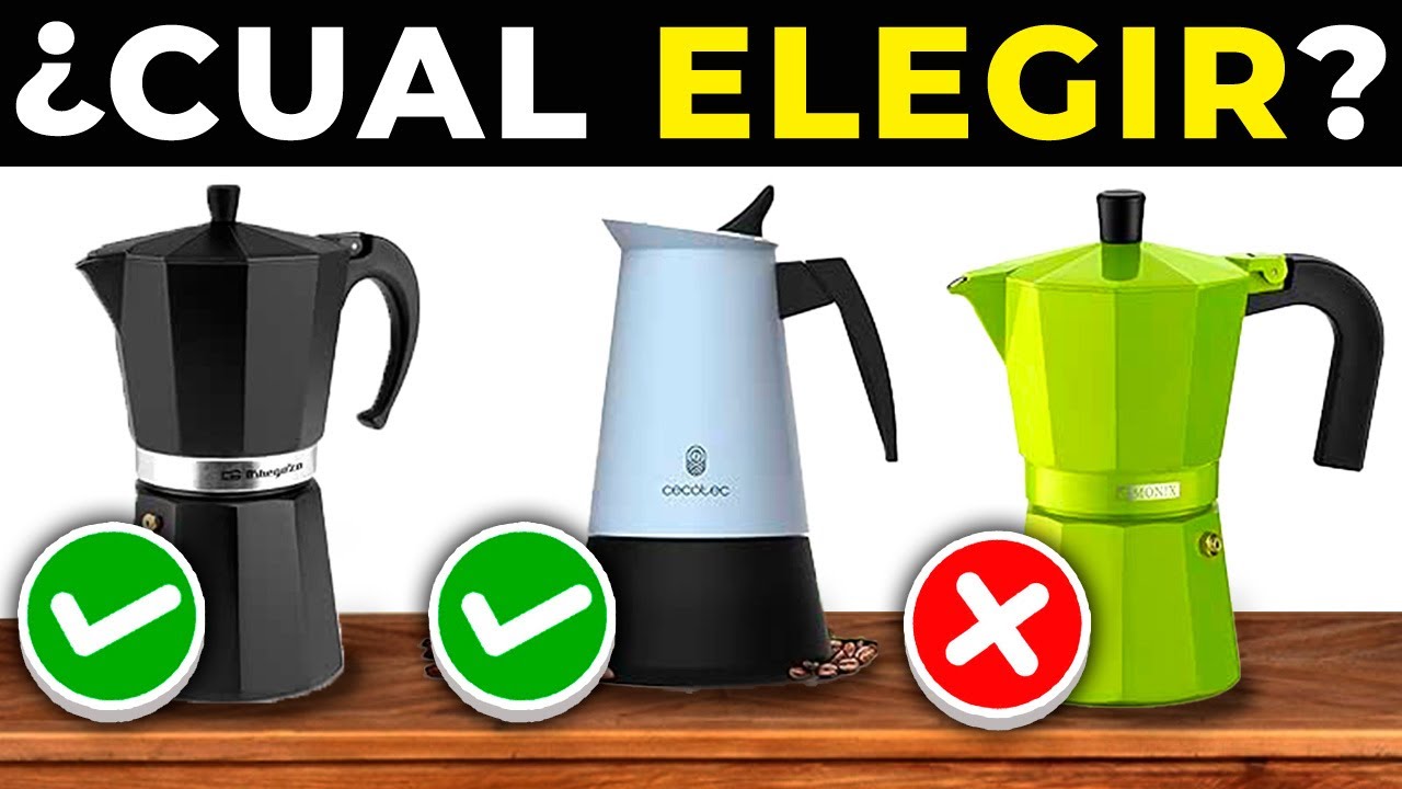 ✅ Las 5 MEJORES CAFETERAS ITALIANAS 2025 | CAFETERAS ITALIANAS Amazon Calidad Precio