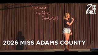 Meet your 2026 Miss Adams County Fair Pageant Queen, Bailey Heller