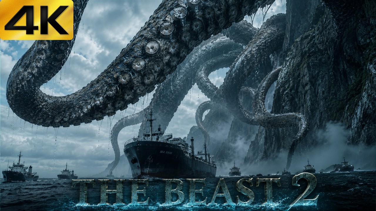 Brutal Disaster Movie: Colossal Sea Monster Rises From the Abyss, Sinks ...