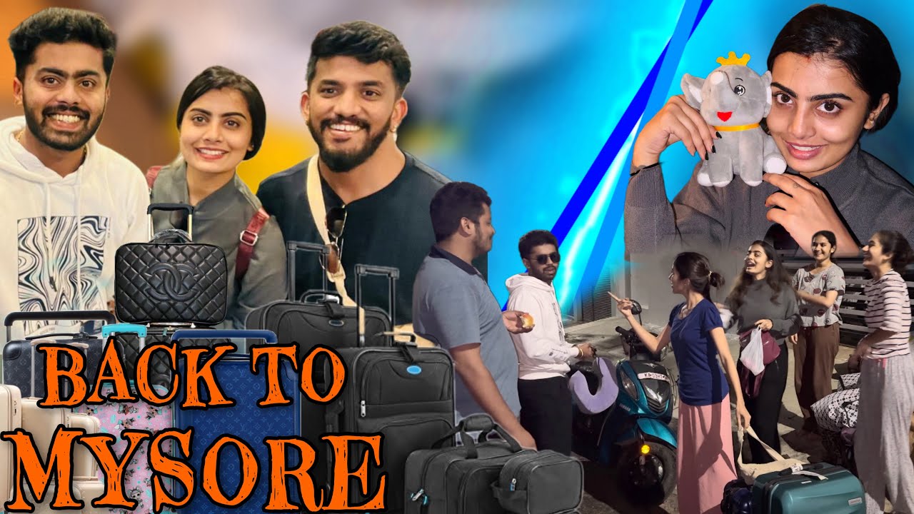 Yalla ಬಟ್ಟೆ ತಗೊಂಡೋದ್ಲು🙂Car full thumboithu ￼luggage🙆🏻‍♀️#madangowda