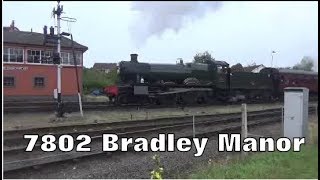 7802 Bradley Manor - Severn Valley Railway Autumn Steam Gala 2018 22/9/18