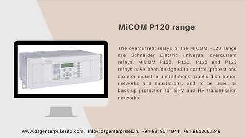 Schneider Micom P123 Directional and Non-Directional overcurrent protection relay- DSG Enterprises