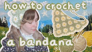 How to Make a Crochet Bandana screenshot 5