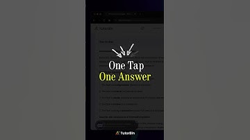 Study Smarter with AI | Try TutorBin AI homework helper