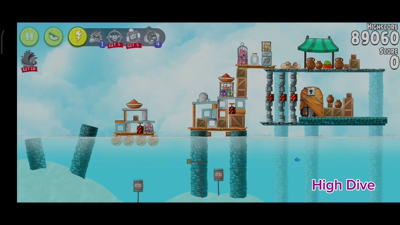 Angry Bird All Level Failed | #angrybirdrio #gameterbaru