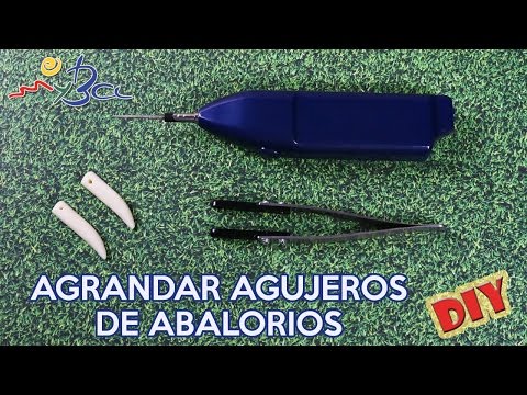 Cómo agrandar agujeros de abalorios, colgantes o cuentas DIY.