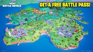 *NEW* FORTNITE SIMPSONS SEASON! (FREE Battle Pass &amp; Servers Down)