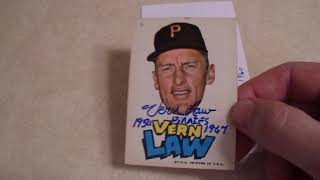 TTM Recap Week of 1-22-23 w 47 Autographs from 16 People Beautiful 1967 Topps Baseball Sticker Card