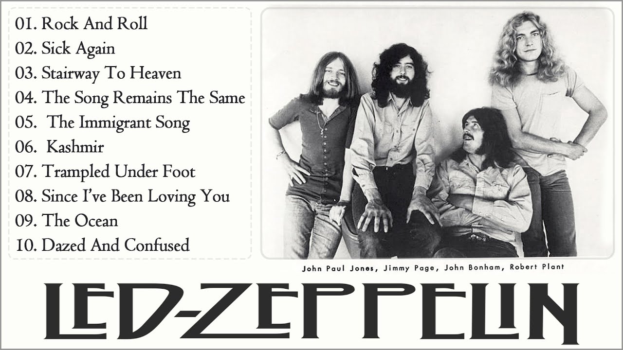Best Of Led Zeppelin - Led Zeppelin Full Album Greatest Hits - YouTube ...