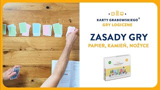 Rock, Paper, Scissors - Video Instructions for Grabowski Cards | Logic Games | Mathematics screenshot 1