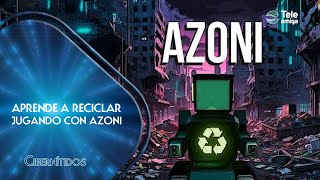 Learn to RECYCLE by playing with AZONI #Cybernites screenshot 4