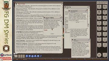 FGC DM Topics: FG Classic Adding Custom Races