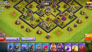 🔥 TOWN HALL 9 DESTROYED! EPIC 3 STAR ATTACK | Clash of Clans
