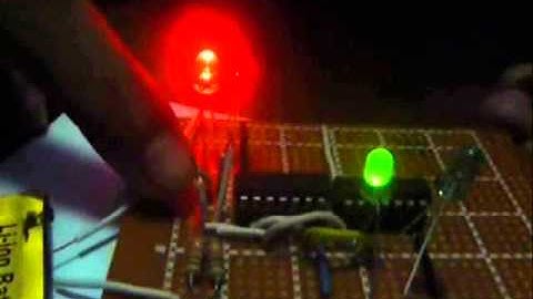 rs flip flop with nand gate and hex inverter