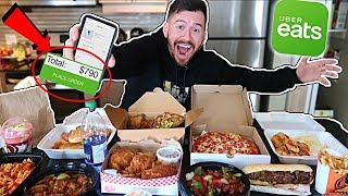 I Ordered Everything off the UberEats App!! (10,000 CALORIES)