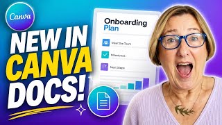 What's up Docs What's new in Canva Docs